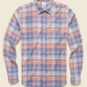 Autumn Plaid-SMALL Faherty - L/S Stretch Seaview Shirt
